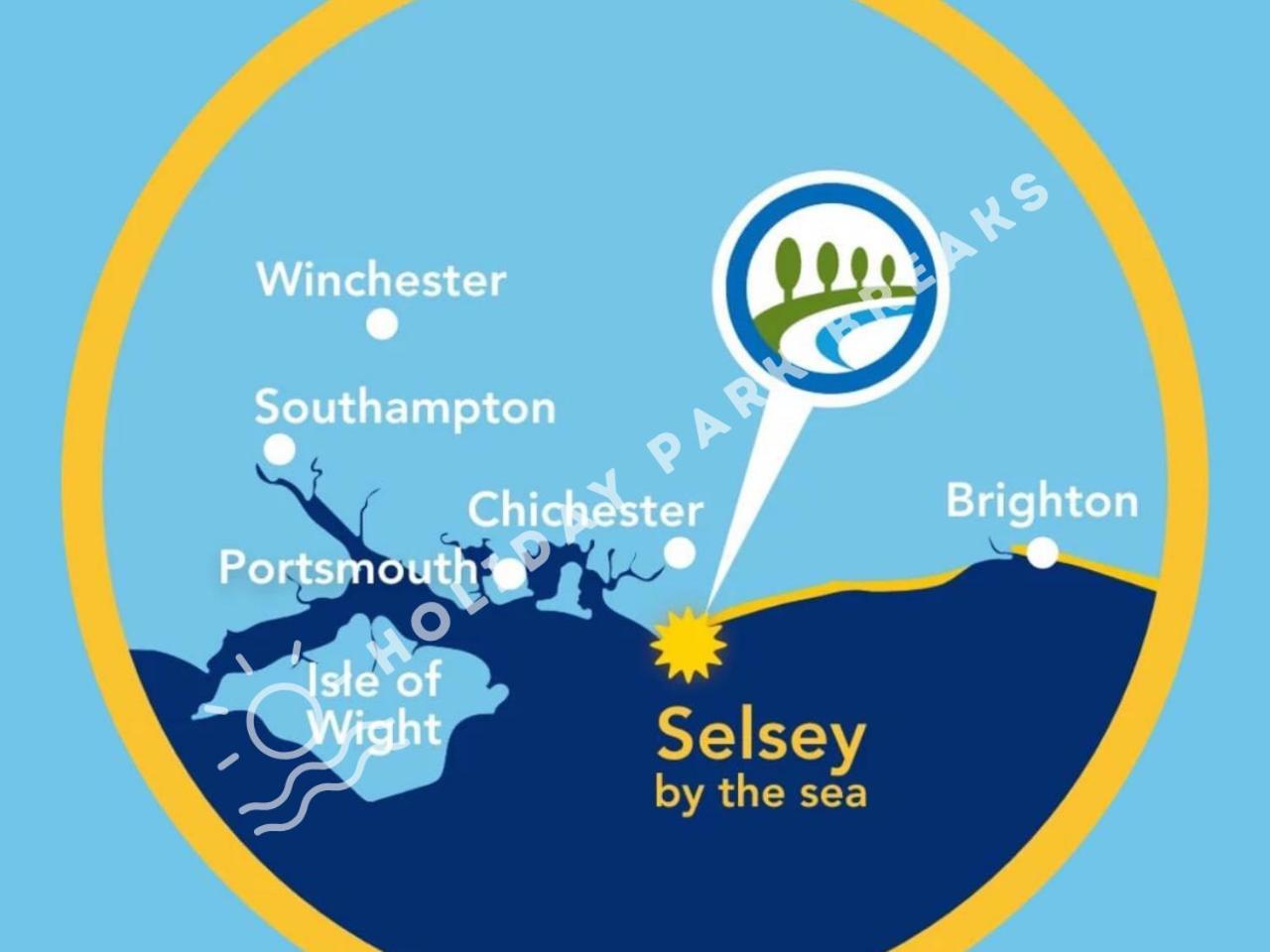 Haywood - 3 Bed Pet Friendly Holiday Home At Seal Bay Selsey Bagian luar foto